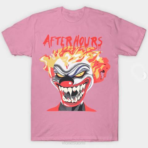 alkuun Vlone viikonloppuna tuntien jälkeen, jos i od klovni tee miehet 24N0331