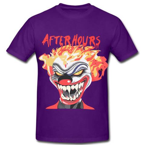 alkuun Vlone viikonloppuna tuntien jälkeen, jos i od klovni tee miehet 24N0331