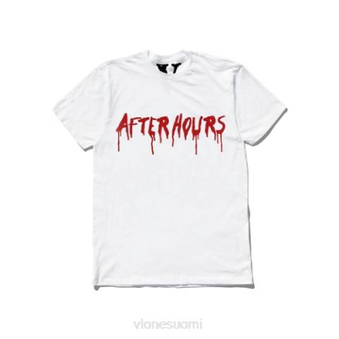 alkuun Vlone viikonloppuna tuntien jälkeen verta tippuva t-paita miehet 24N0312