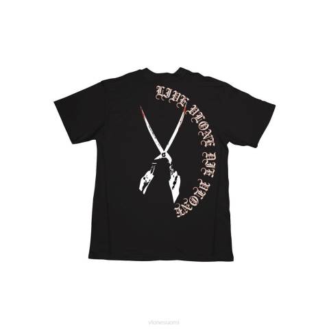 alkuun Vlone ystävät sakset tee musta miehet 24N0222