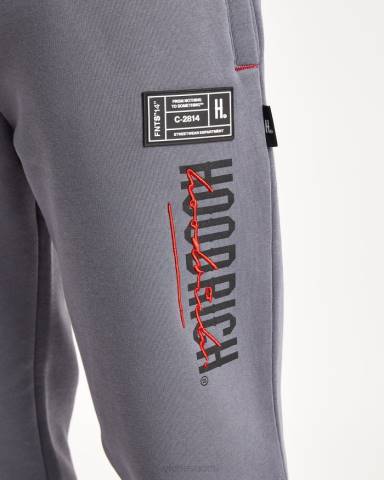 pohja Vlone og blend joggers turbulenssi/litsi/musta miehet 24N0377