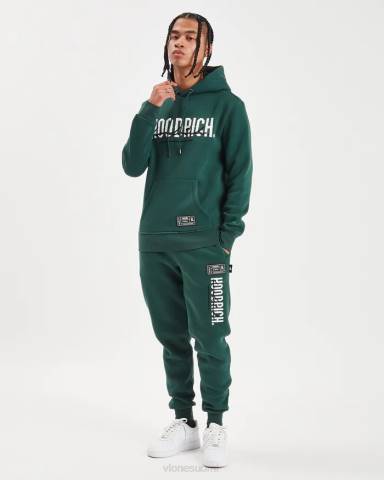 pohja Vlone og blend joggers vaellus vihreä/valkoinen/musta miehet 24N0376