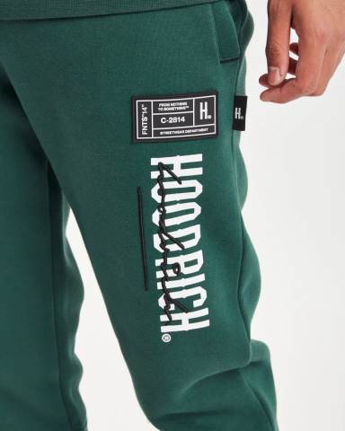 pohja Vlone og blend joggers vaellus vihreä/valkoinen/musta miehet 24N0376